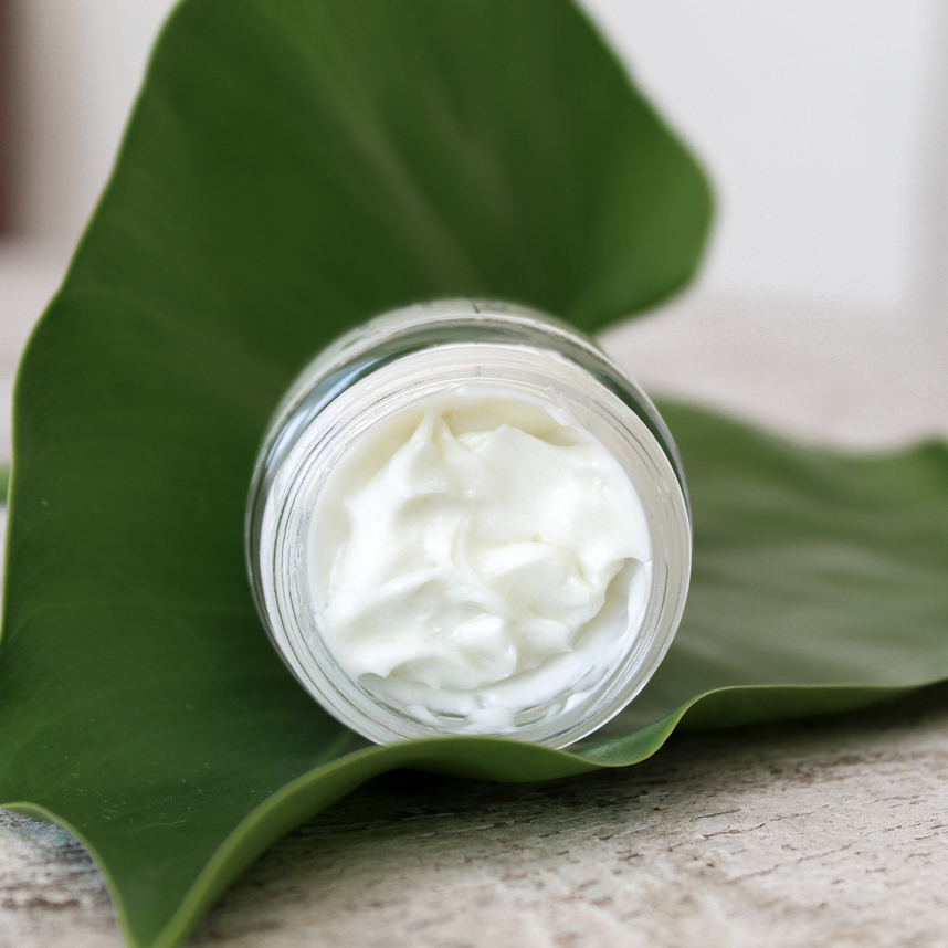 Creme hidratante facial tonifica a pele com vitamina E cosmético natural