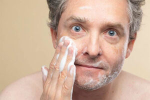 limpeza de pele rosto saudavel